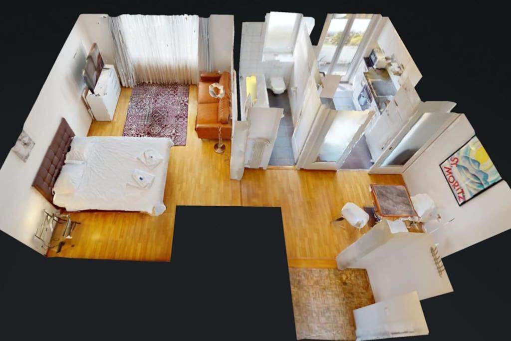 Very Spacious Studio In City Center - Parkview 4 Zurich Exterior photo